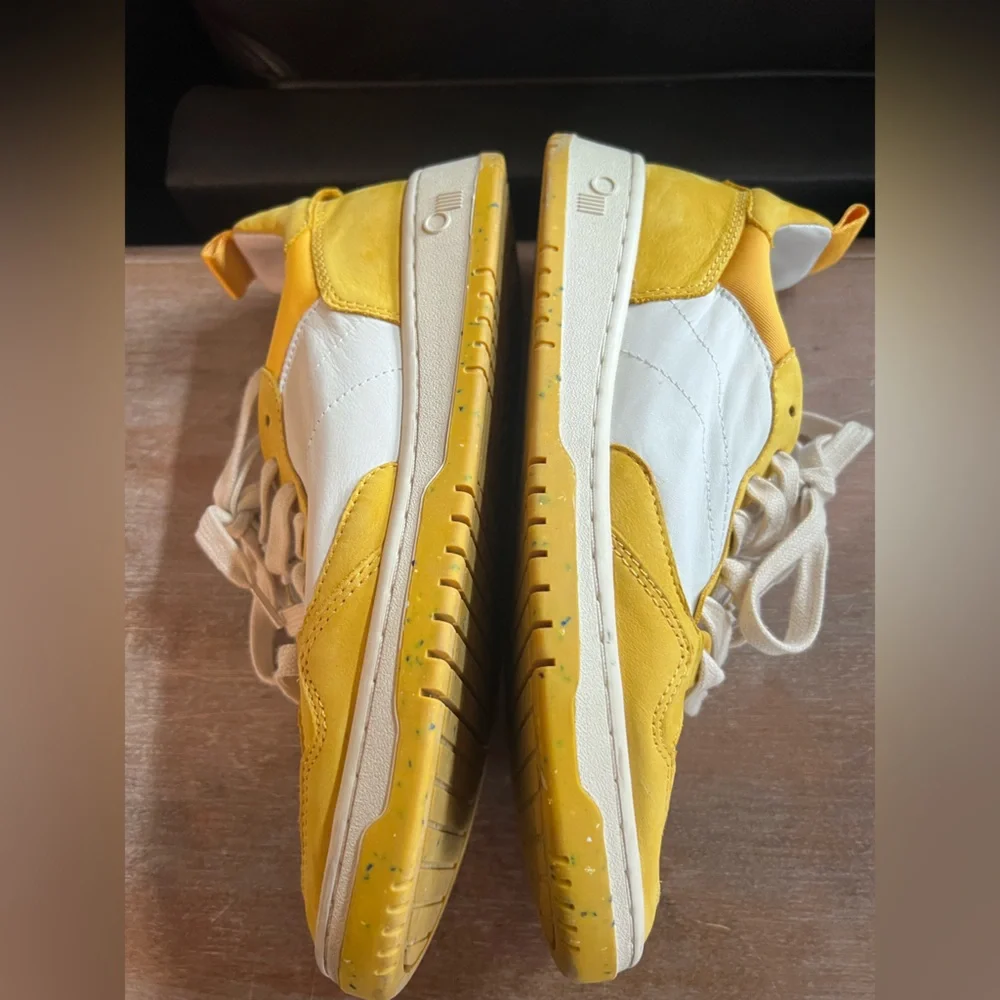ONCEPT Women’s Phoenix Sneakers in White Yellow Maize Size 8 | Worn Once! - Picture 7 of 13